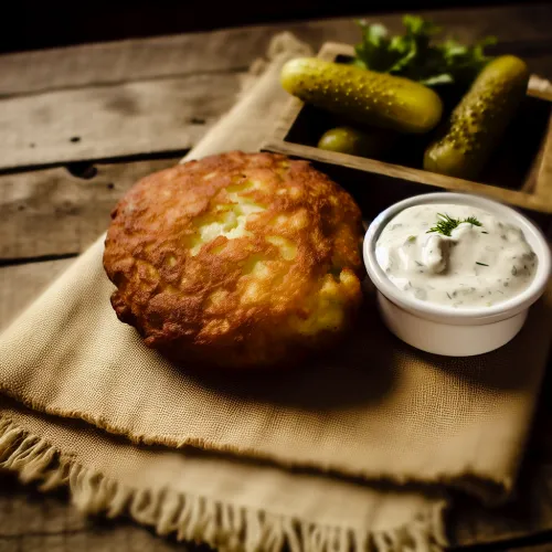 beignet de pomme de terre
