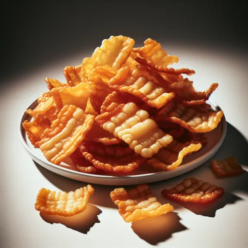 chips de lard
