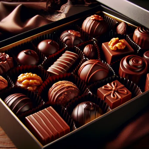 chocolats fourrés