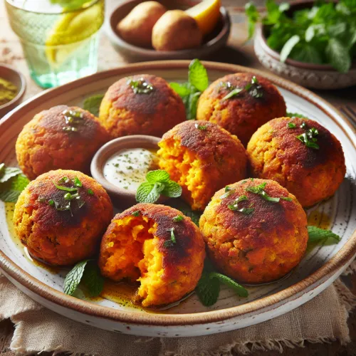 Falafels à la patate douce