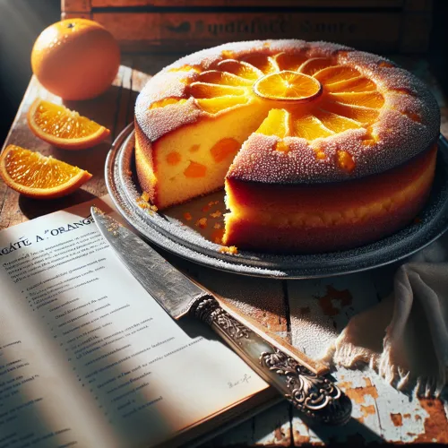 gâteau à l'orange