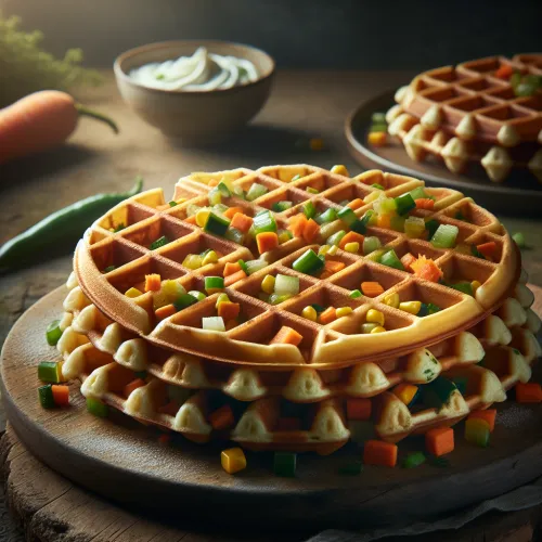 gaufres aux légumes