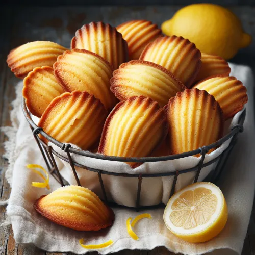 Madeleines au citron