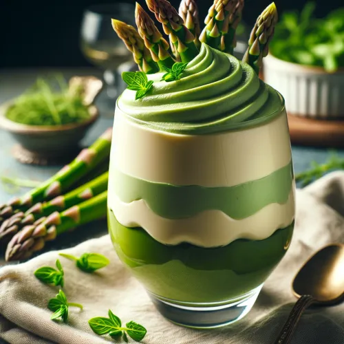 mousse aux asperges