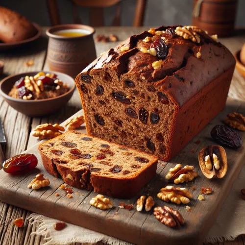 pain de dattes aux noix