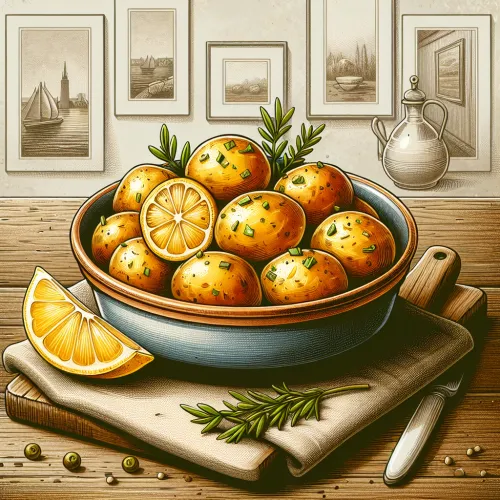 pommes de terre au citron à la suédoise