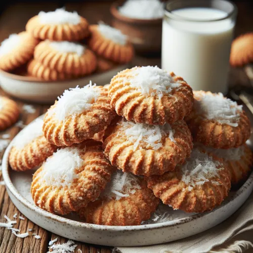 Sablés à la noix de coco