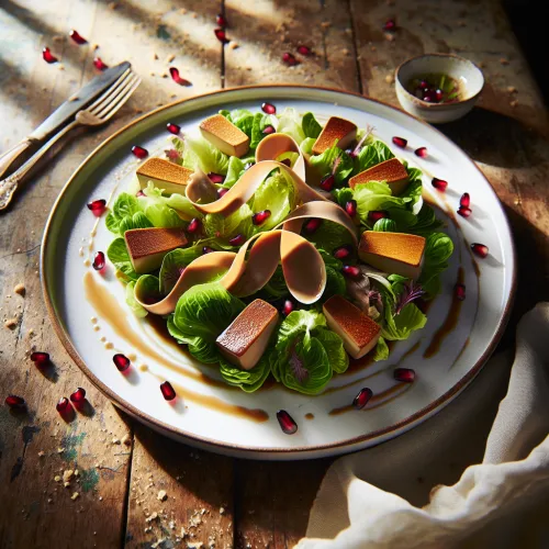 salade de foie gras