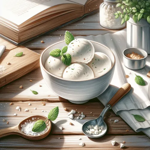 sorbet au chèvre