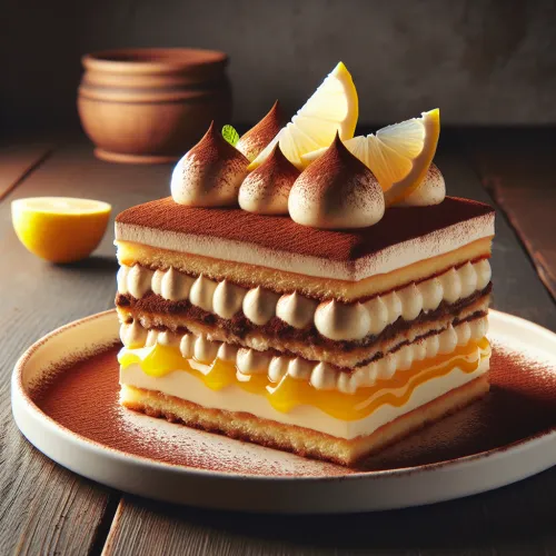 Tiramisu au lemon curd